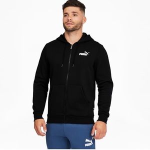 Everyday black zip up hoodie Sport lifestyle